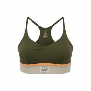 Adam Selman Sport Core Cami Foundation Sports Bra in Green Women's Size XL